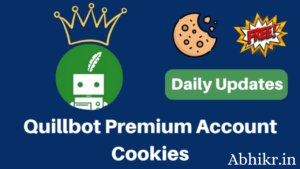 Quillbot Premium Cookies